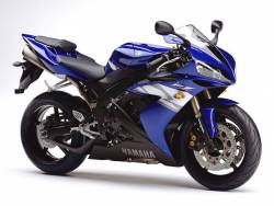 Yamaha YZF R1 2004 RN12 blue decals