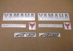 Yamaha MT-07 2013 full pattern decals kit