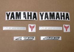 Yamaha MT07 (700) 2014 replacement decals set