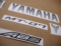 Yamaha MT 700 (mt07) 2015 restoration emblems set