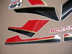 Honda CBX 750 F2 1986 rc17 complete graphics set