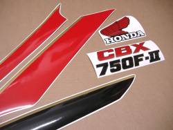 Honda CBX 750 F2 1986 rc17 complete sticker set