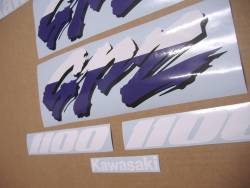 Decals (original pattern) for Kawasaki GPZ 1100 1995