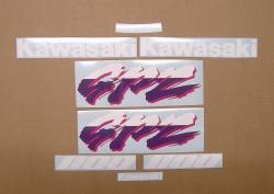 Graphics (genuine pattern) for Kawasaki GPZ 1100 '97