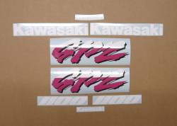 Kawasaki GPZ 1100 (zx1100e) 1996 complete decal kit