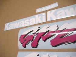 Kawasaki GPZ1100 (zx1100e) 1996 complete sticker kit