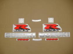 Suzuki GSX-R 1000 2008 blue adhesives set