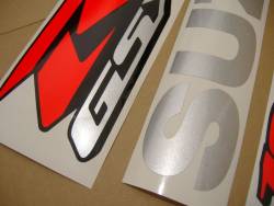 Suzuki GSXR 1000 2008 blue labels graphics