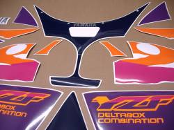 Yamaha YZF600 1995 complete pattern decals set