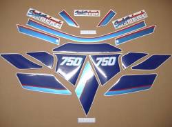 Yamaha XTZ 750 Super Tenere 1989 replacement stickers