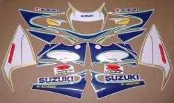 Suzuki GSXR 600 srad complete Corona replica sticker set