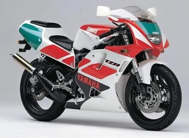Yamaha TZR250 1995 white/green version decals