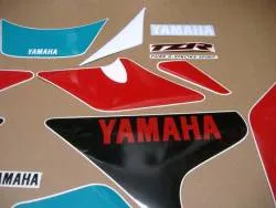Yamaha TZR 250 3xv 1995 oem pattern stickers set