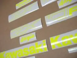 Neon yellow decals for Kawasaki ZX-10RR 2021-2024