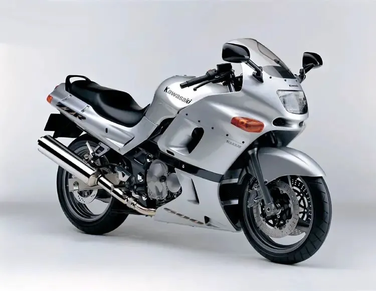 Kawasaki zzr600 1993 silver genuine style stickers