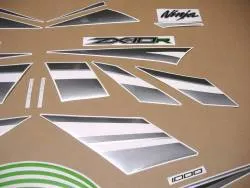Kawasaki ZX10R ninja 2015 full replica decal set