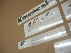 Chrome silver logo emblems for Kawasaki 650 Ninja