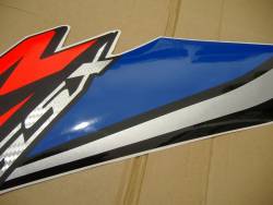 Suzuki GSXR 600 2009 white decals