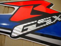 Suzuki GSX-R 600 K9 white stickers set