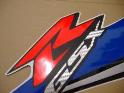 Suzuki GSXR 600 K9 white stickers