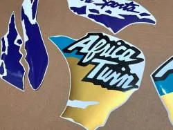 Honda XRV Africa Twin 1993 restoration decals