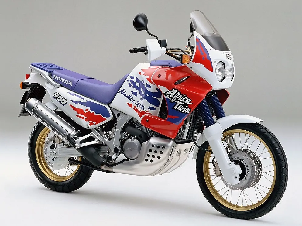 Honda XRV Africa Twin 1994 red/purple version decals