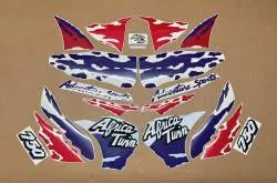 Honda XRV 750 Africa Twin 1994 restoration stickers