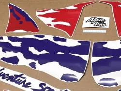 Decals (original pattern) for Honda Africa Twin 1994