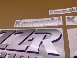 Kawasaki ZZR 1100 (ZX-11) 1992 restoration decals