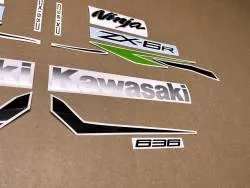Kawasaki ZX-6R 636 ninja 2021 complete decal set