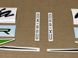 Kawasaki ZX-6R ninja 2021 full pattern sticker set