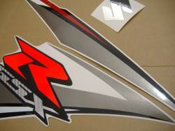 Suzuki GSXR 750 K9 white stickers set