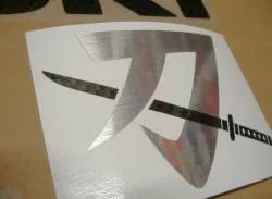 Carbon fiber decals for Suzuki Katana 600 and 750