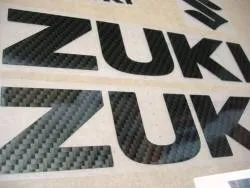 Carbon fiber emblems for Suzuki Katana gsxf