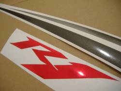 Yamaha YZF-R1 2009 RN22 white EU stickers set