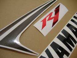 Yamaha R1 2009 14b white EU adhesives set