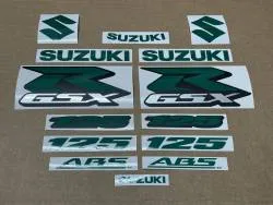 Reflective sticker kit for Suzuki GSX-R 125 cc