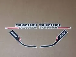Restoration decals for Suzuki 800 V-strom 2025