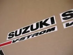 Genuine pattern stickers for Suzuki 800 Vstrom 2025
