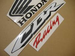 Honda CBR 600RR 2008 silver adhesives set