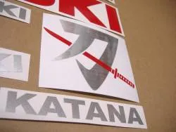 Decals for Suzuki 1000 Katana 2019 black version