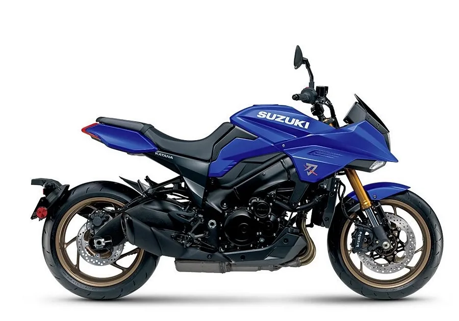 Decals for Suzuki 1000 Katana 2019 blue model
