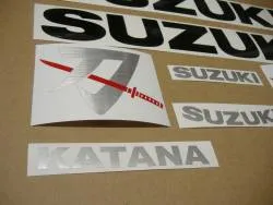 Emblems for Suzuki 1000 Katana 2020 grey model