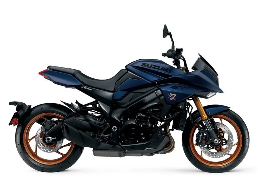 Suzuki 1000 Katana 2020 matte blue version decals