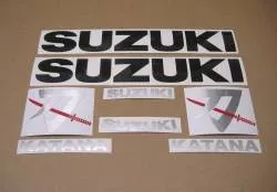 Stickers (original pattern) for Suzuki 1000 Katana