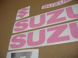Barbie pink decals for Suzuki Katana 600 and 750
