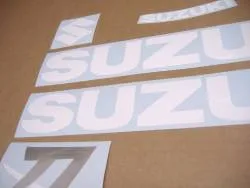 White stickers for Suzuki Katana 1000 and 1100