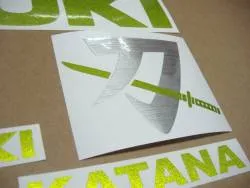 Green pearl stickers for Suzuki Katana