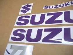 Purple color stickers for Suzuki Katana gsxf