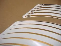 Dark gold rim stripes for Suzuki GSX-R